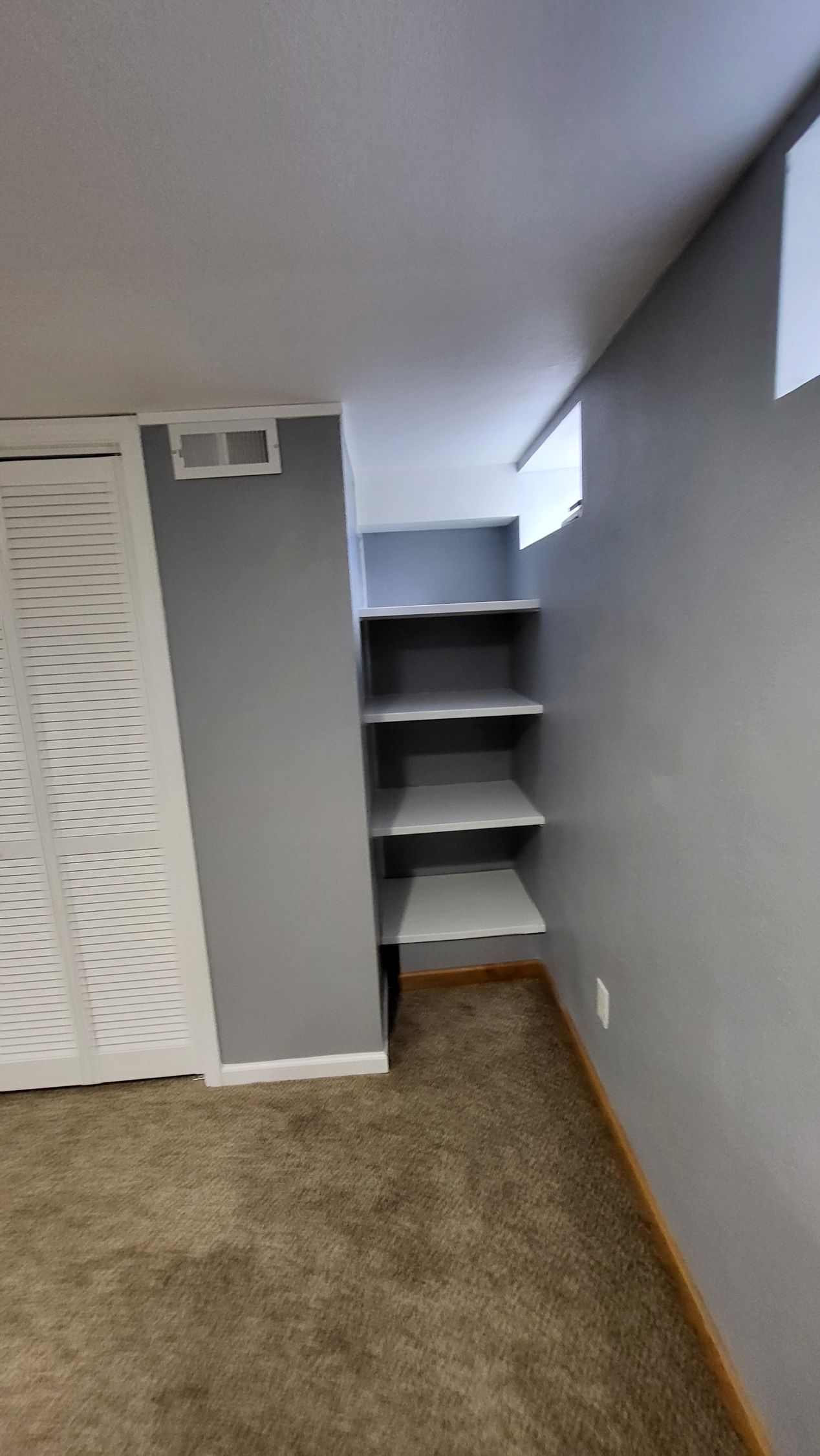 West Des Moines, iowa basement closet