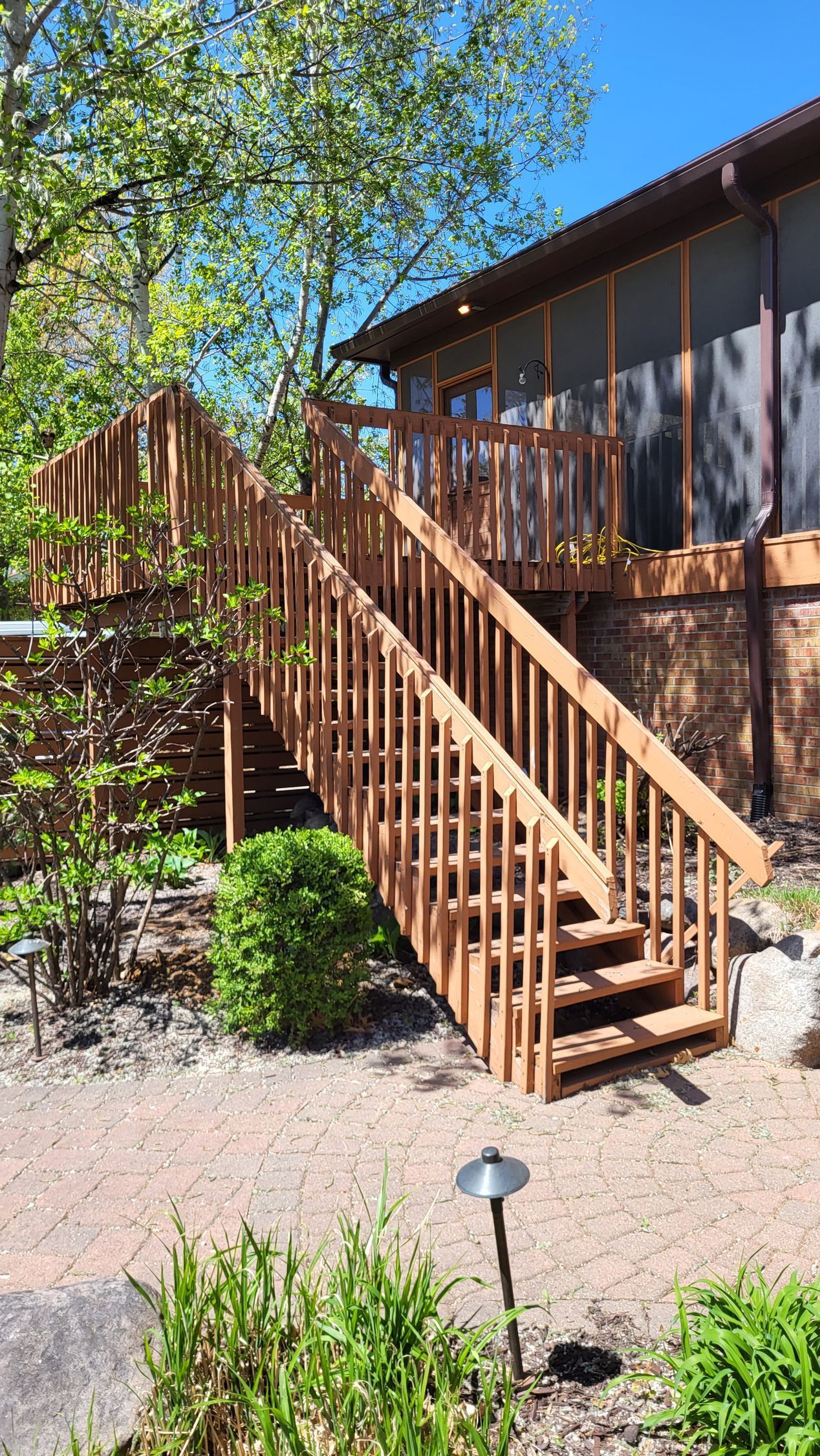 Des Moines Deck before