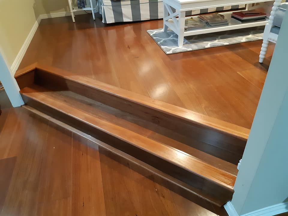Wooden Steps Leading Up — The Good Wood Polished Timber Floors in Pittsworth, QLD
