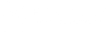 White horizontal bar centered on a light gray background
