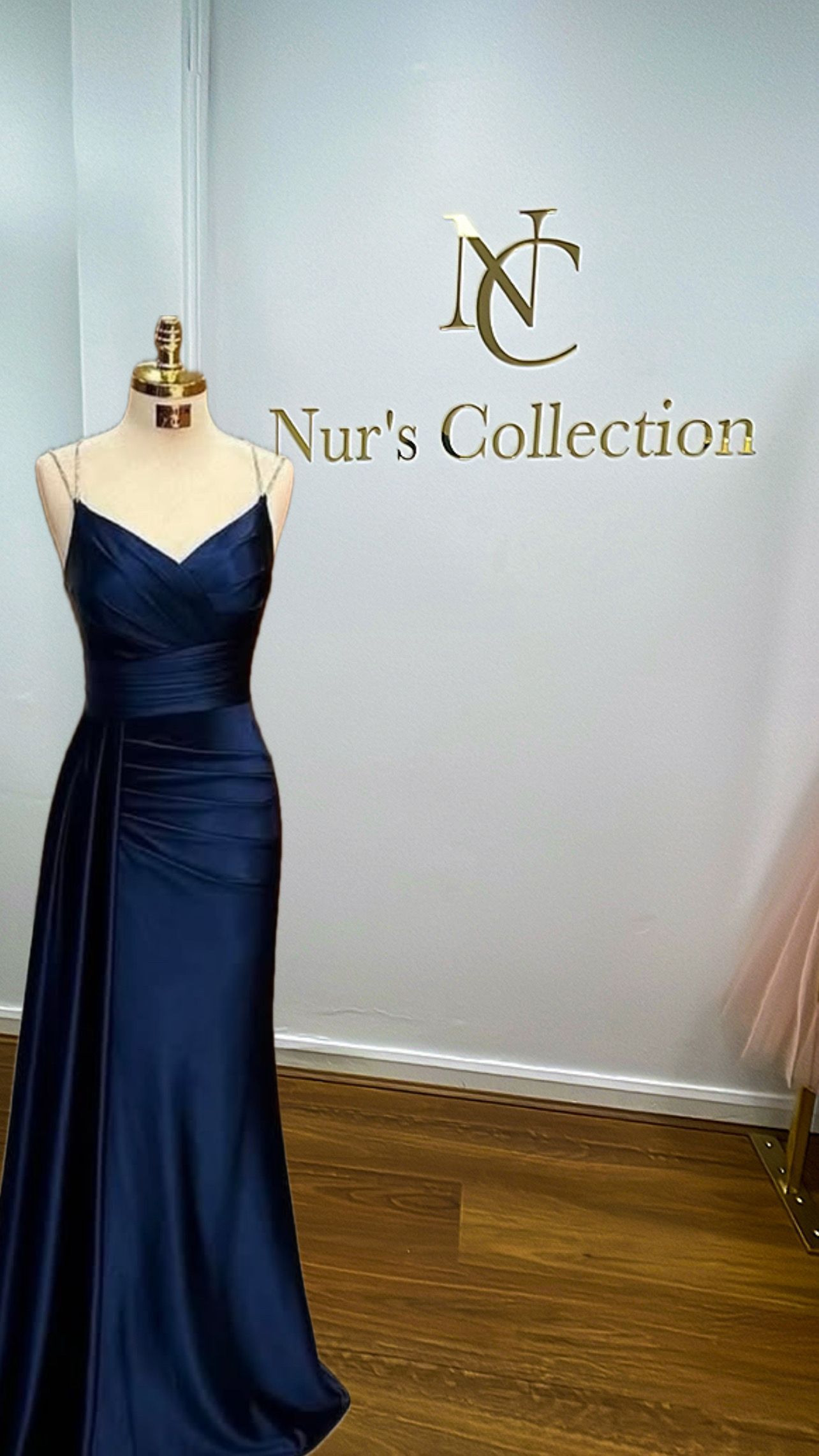 A Long Dress is on a Mannequin in a Room β Nur's Collection In Rockdale, NSW