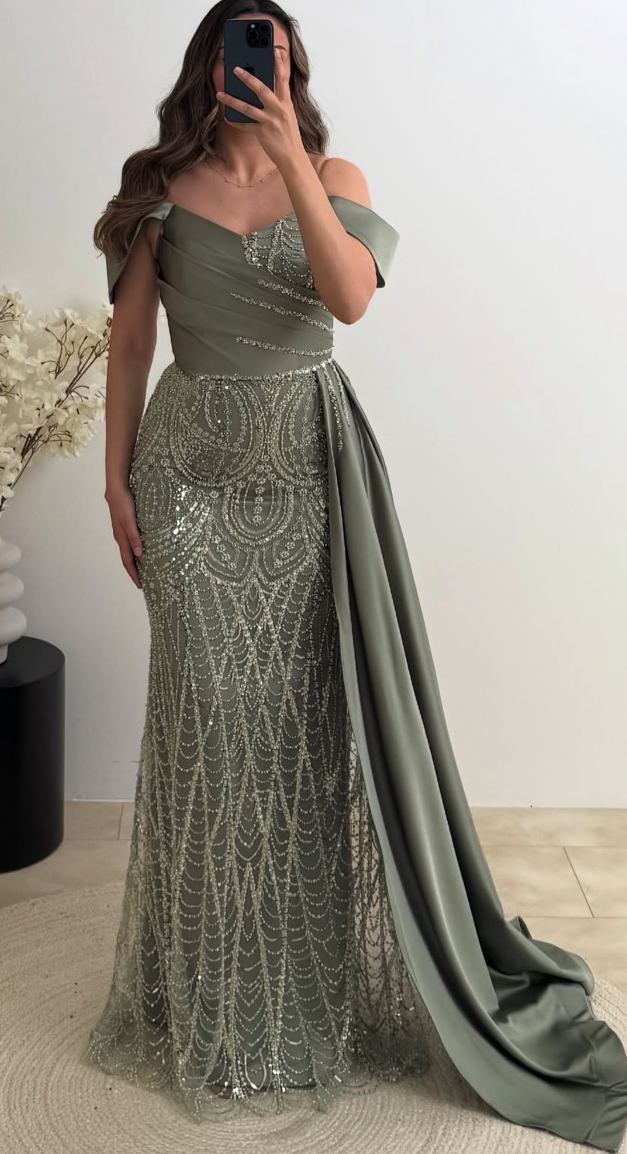 A Woman in A Dress Looking in the Mirror - Nur's Collection In Rockdale, NSW