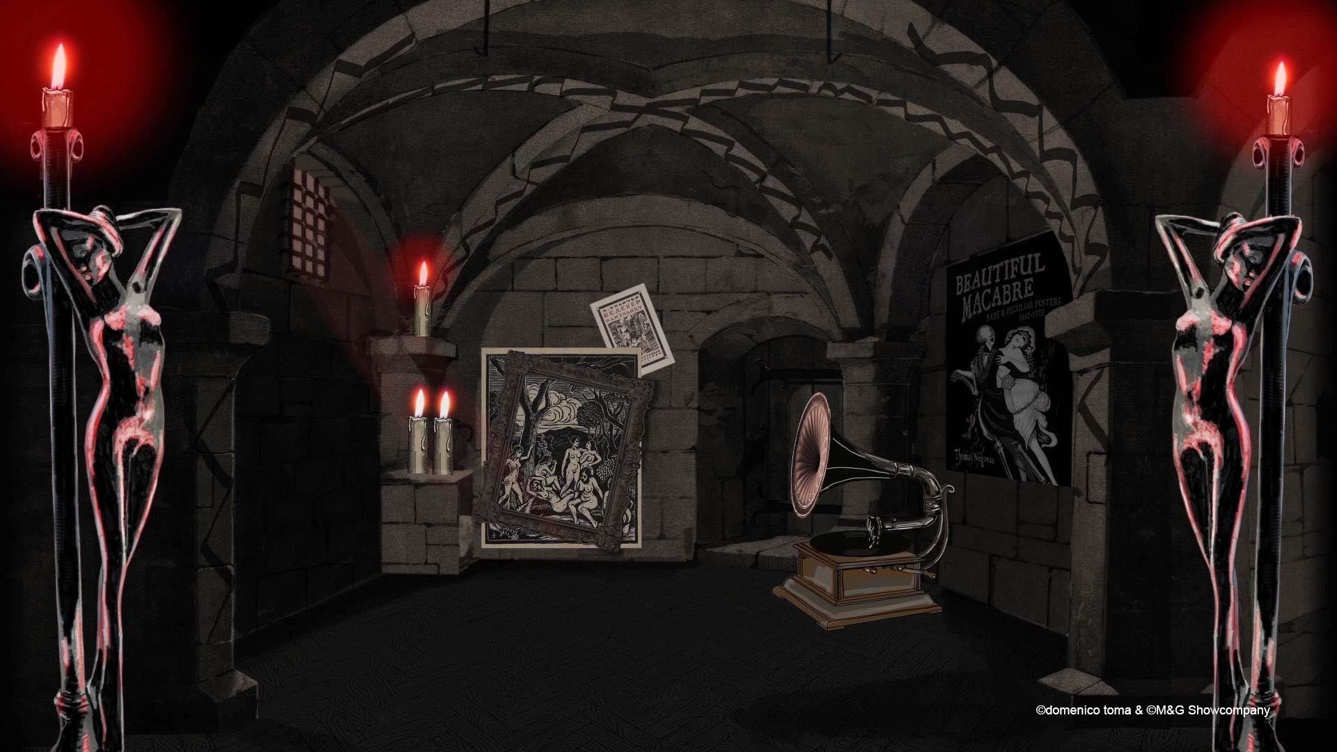 GLANZ AUF DEM VULKAN - Videoanimationen von Domenico Toma - Eine Show über die 20er Jahre an diversen Orten wie Berlin oder New York.