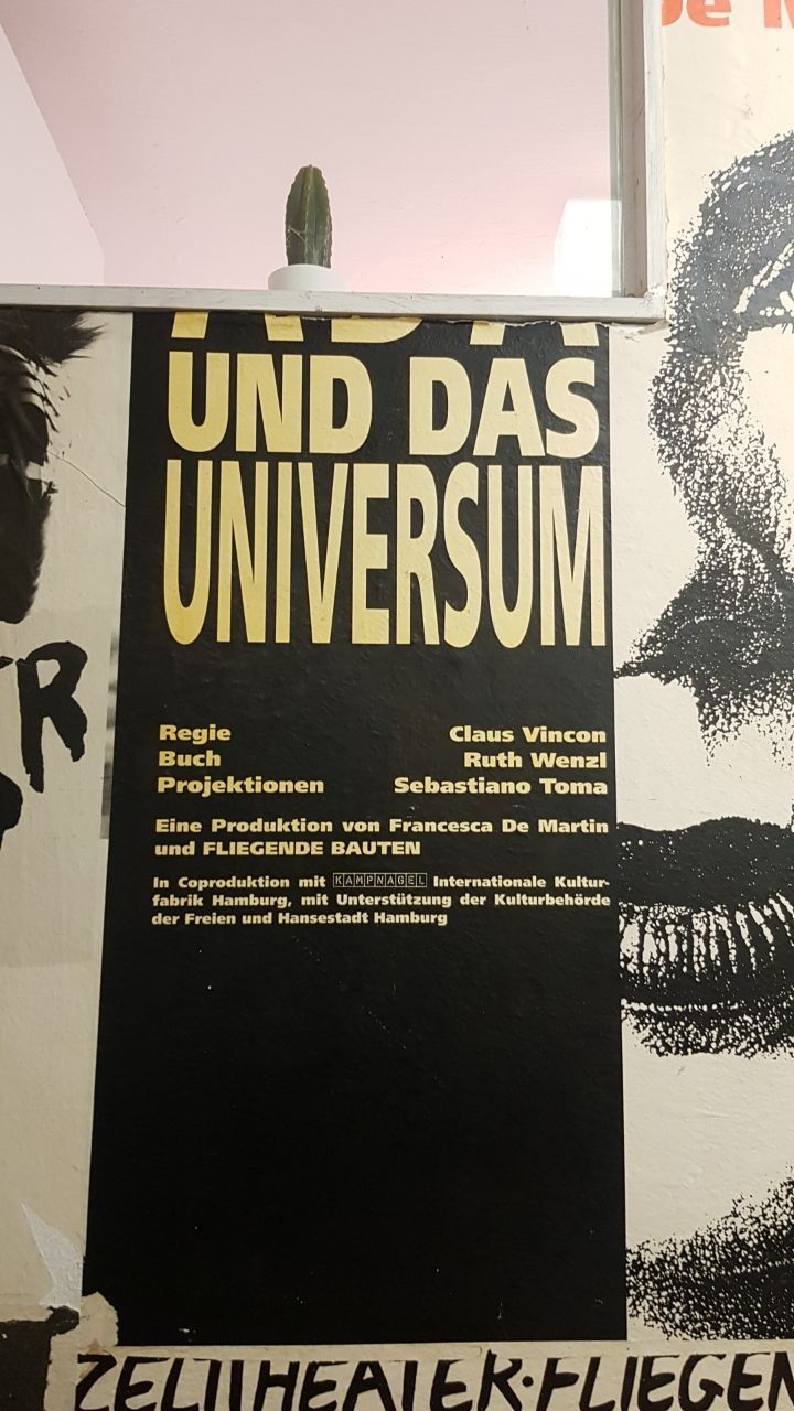 Sebastiano Toma, Kampnagel, Ada und das Universum