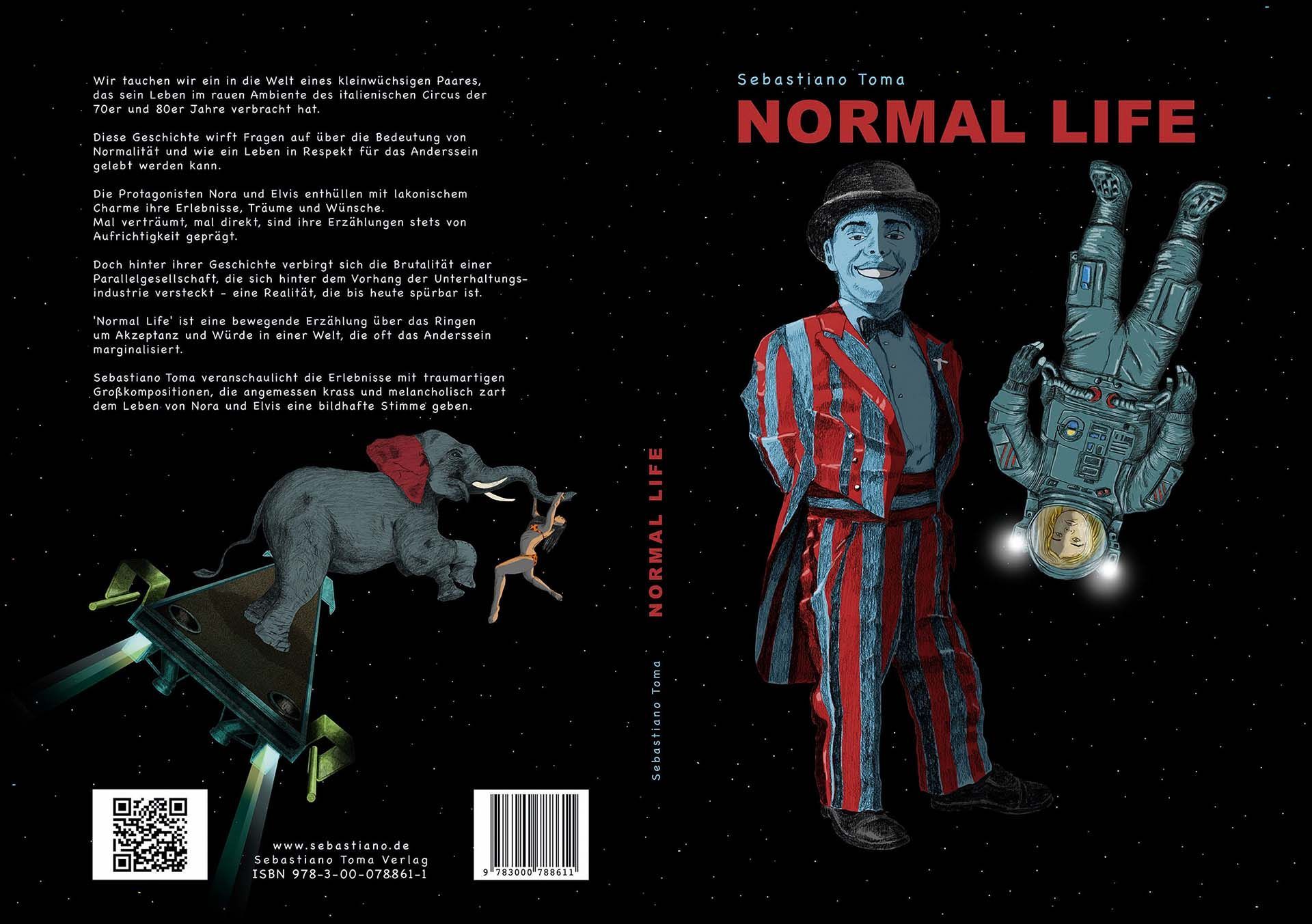  ISBN 9783000788611 , Graphic Novel, NORMAL LIFE, Sebastiano Toma, Leilani Franco,