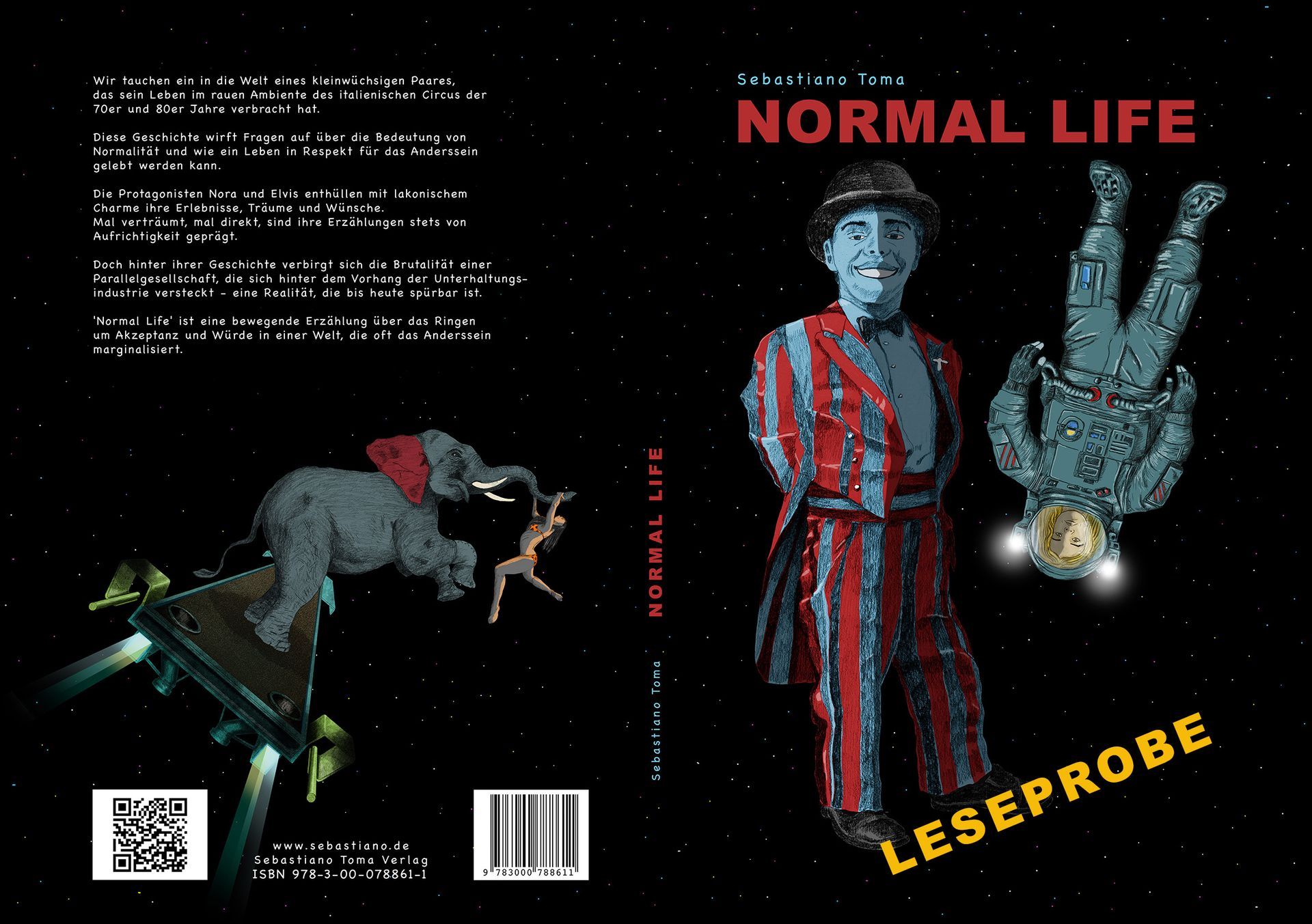 ISBN 9783000788611, Normal Life Graphic Novel von Sebastiano Toma, Leilani Franco.
