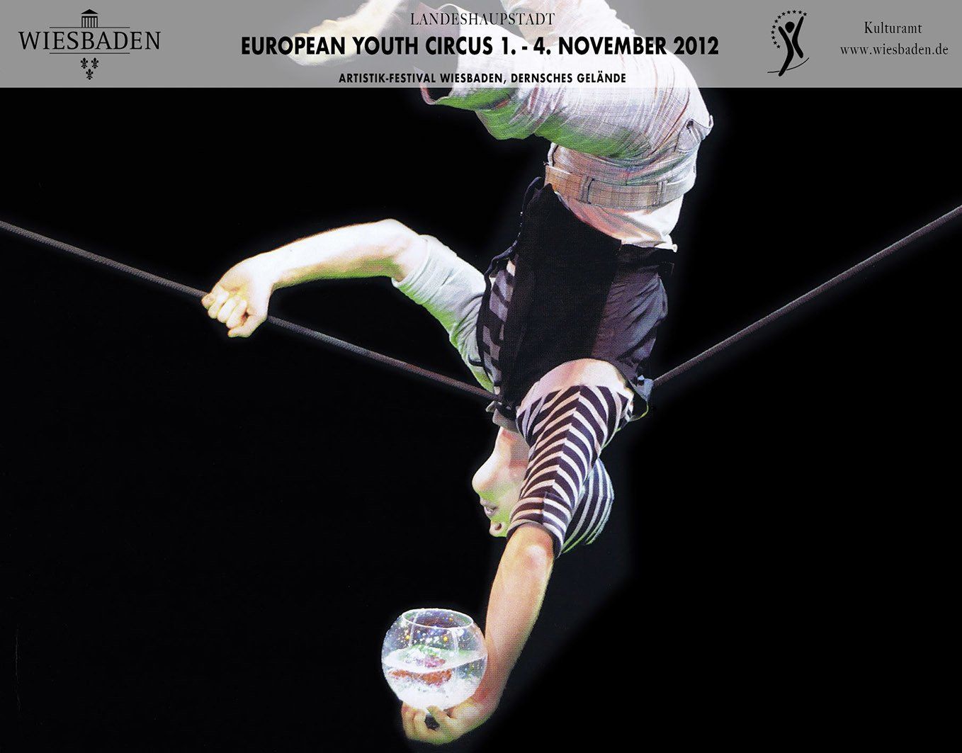 European Youth Circus festiva Wiesbaden directed by Sebastiano Toma