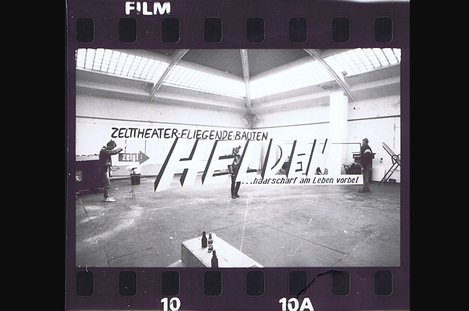 Sebastiano Toma, Kampnagel Hamburg, Fliegende Bauten Zelttheater