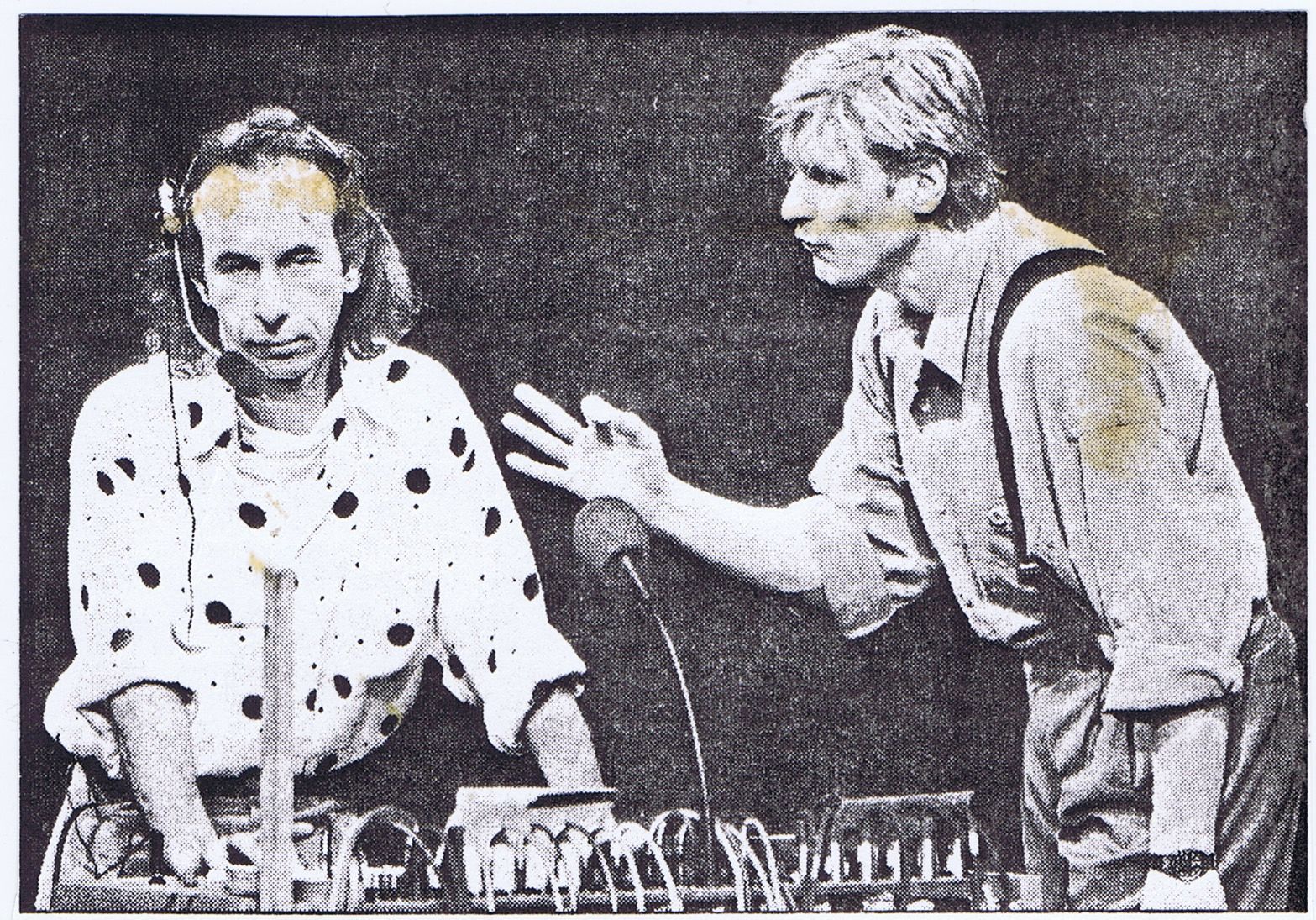Sebastiano Toma & Volker Filipp in RADIO auf Kampnagel 1991