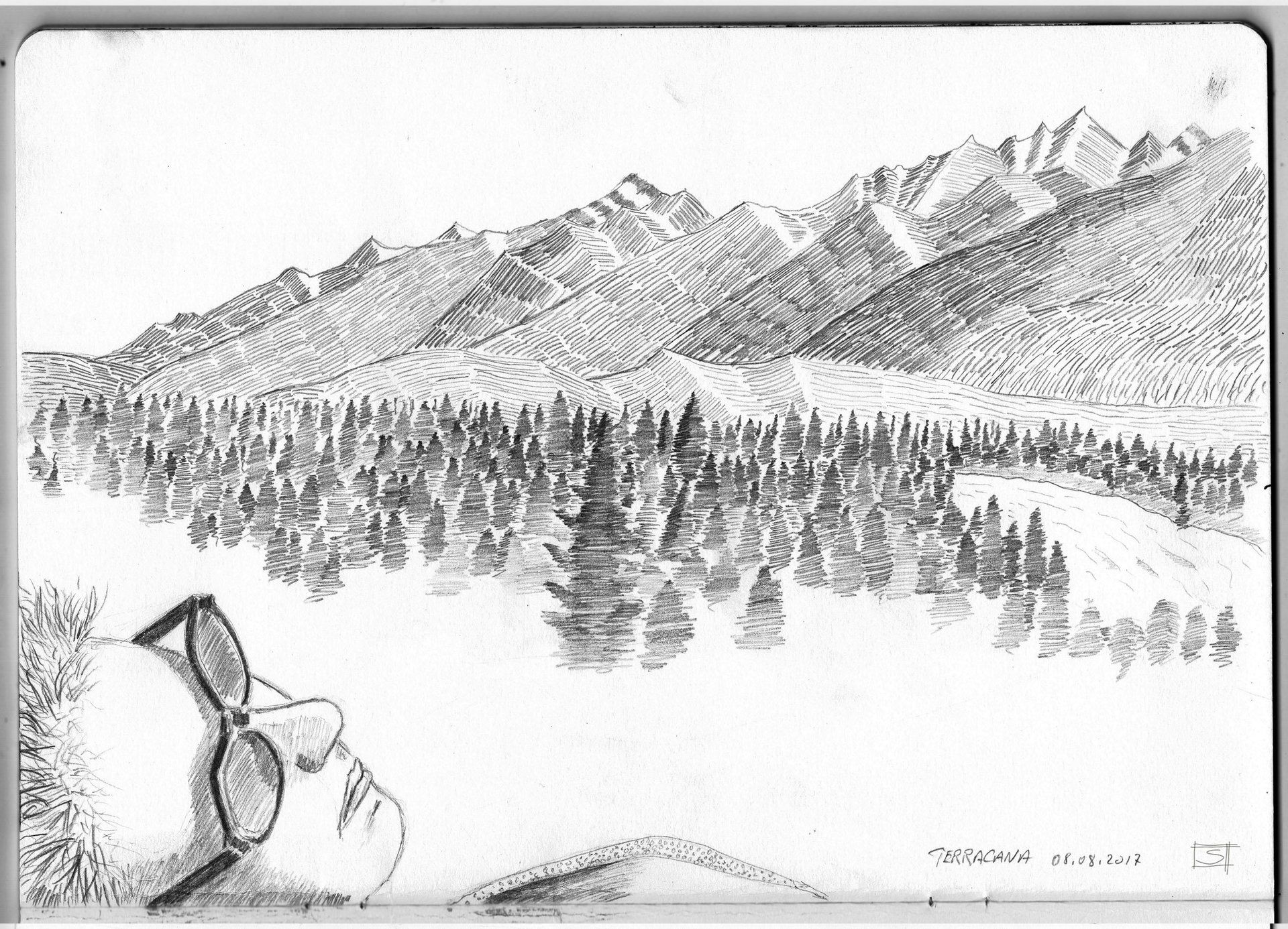 Sebastiano Toma sketches of Canada - Terracana