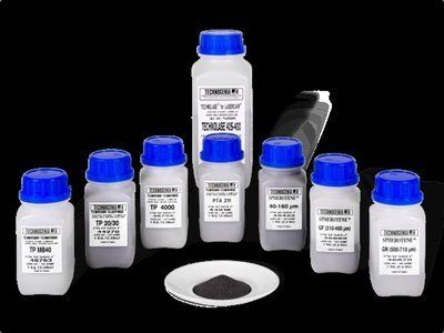 A group of bottles sitting next to each other on a table.