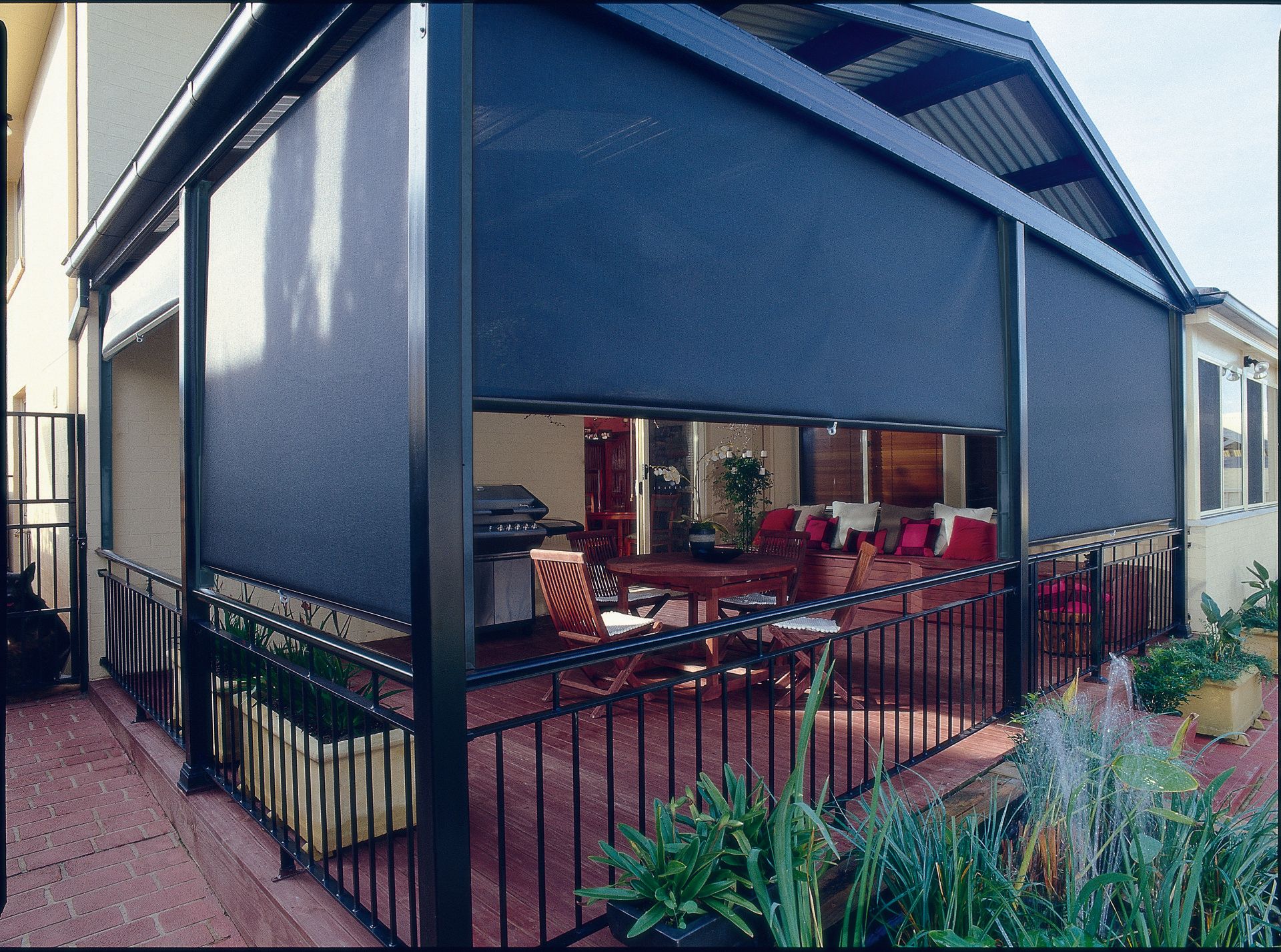 Channel Roll Up Awnings — Window Coverings in Currajong, QLD