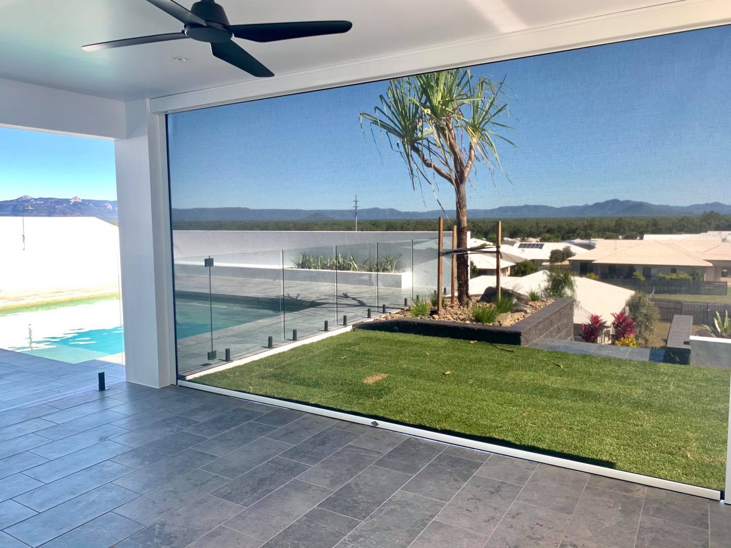 Outdoor Sun Shade — Window Coverings in Currajong, QLD