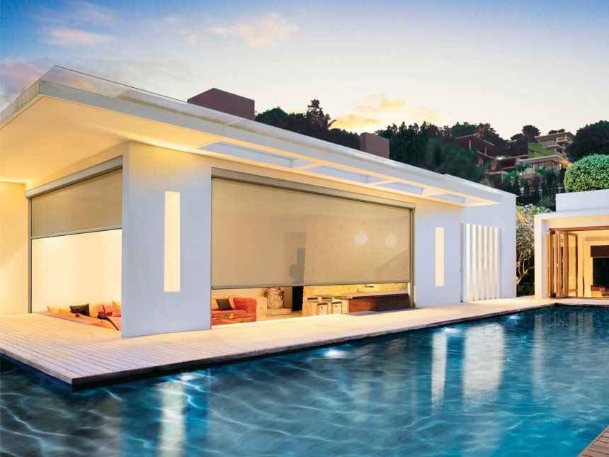 Zip Track Awnings — Window Coverings in Currajong, QLD