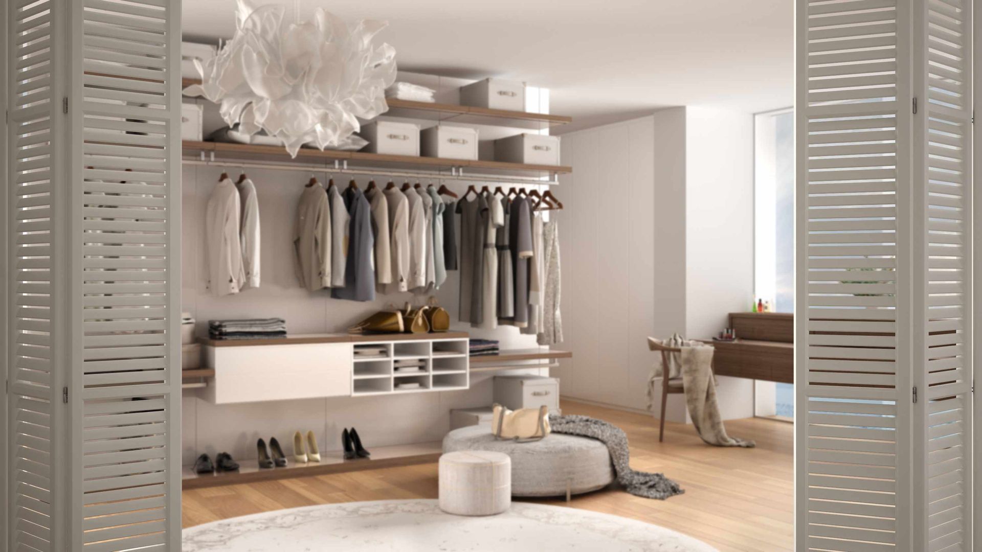 walk-in closet