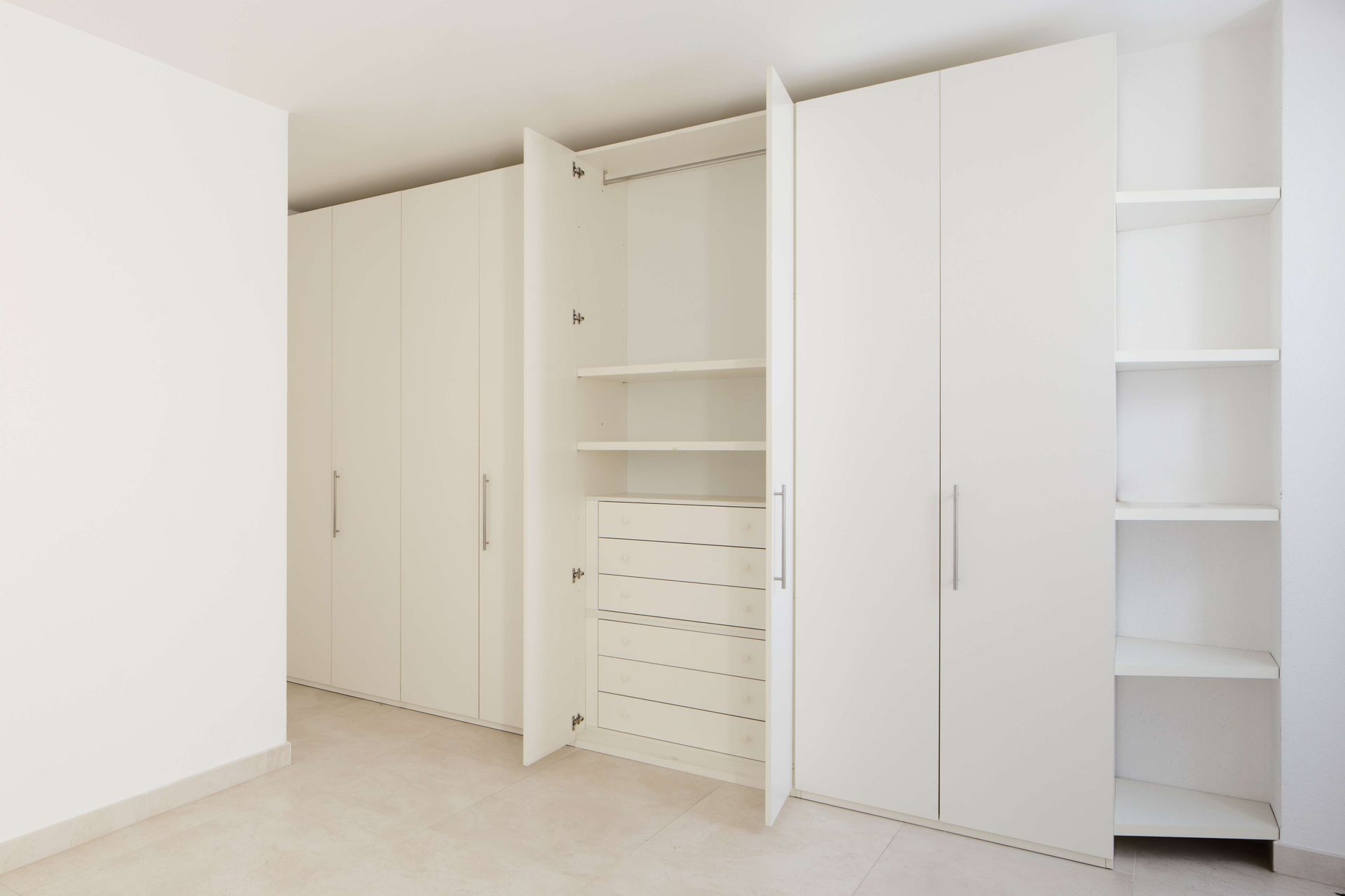a closet designed by us