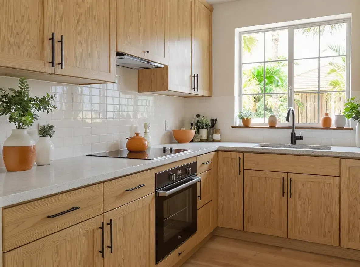A kitchen remodeled by us recently