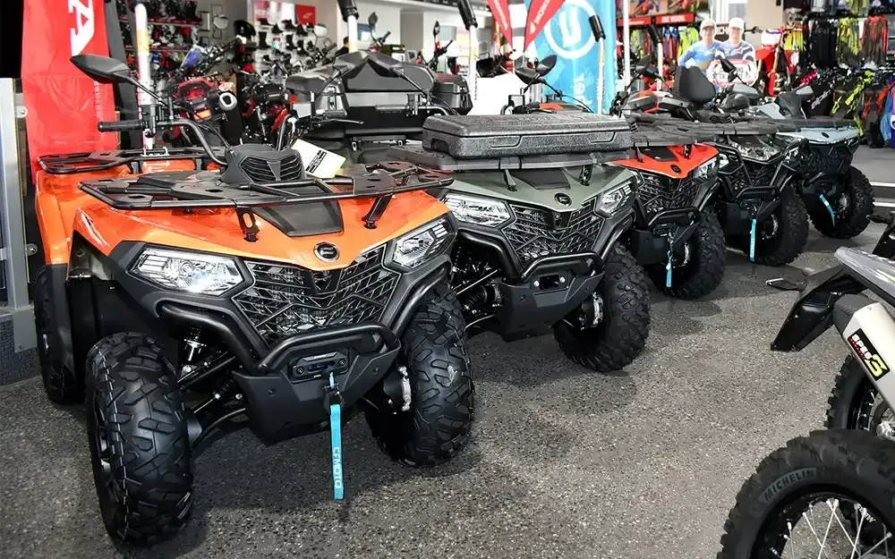Landboss ATVs at Ballarat City Motorcycles