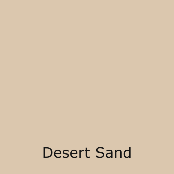 A solid square of light beige color with the text