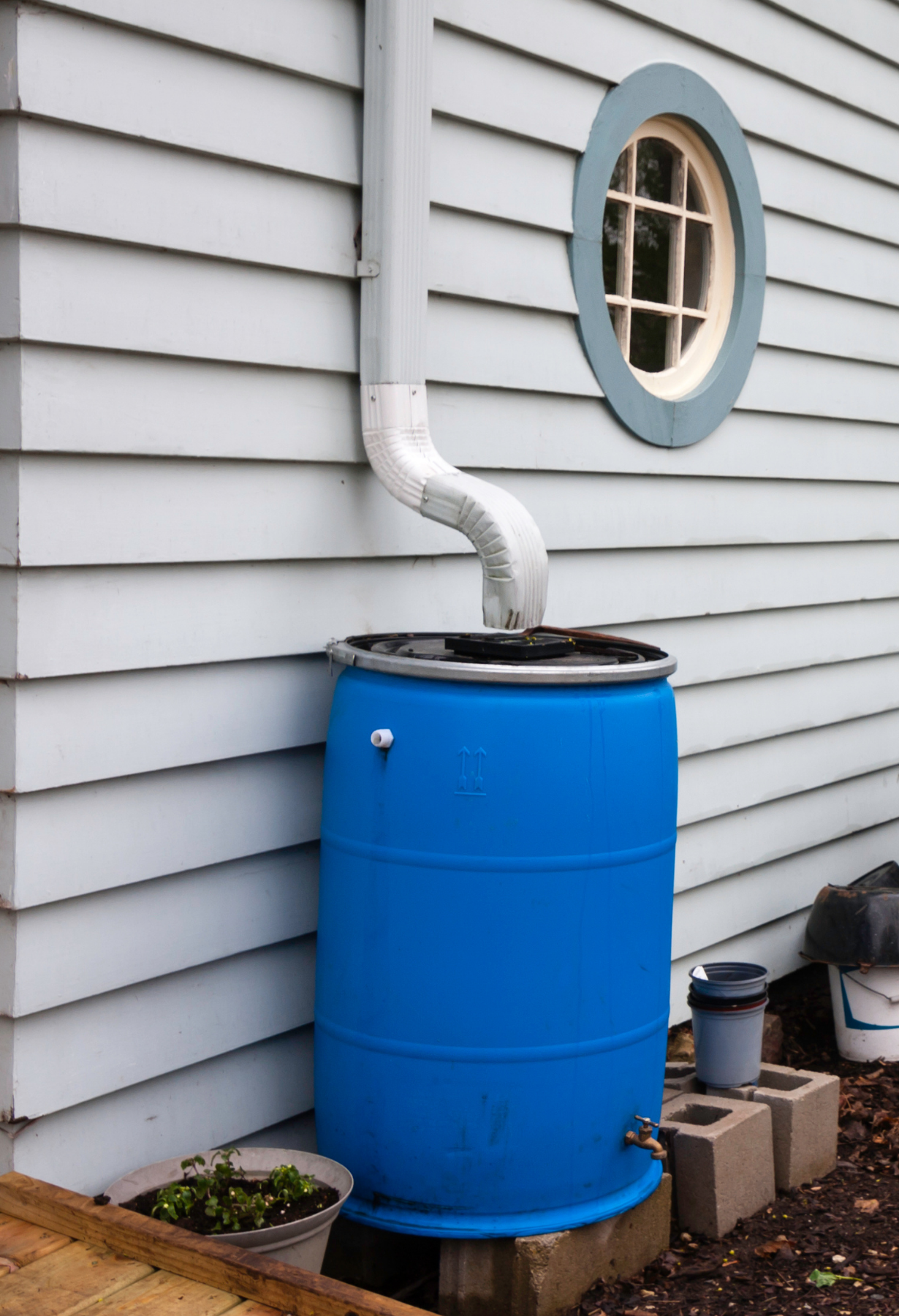 Rain water collection barrels Amarillo, TX