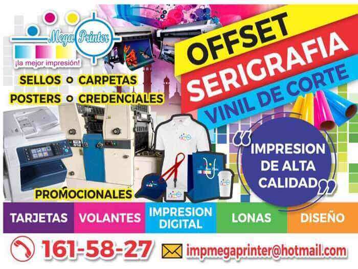 MEGA PRINTER - Impresión digital de alta calidad