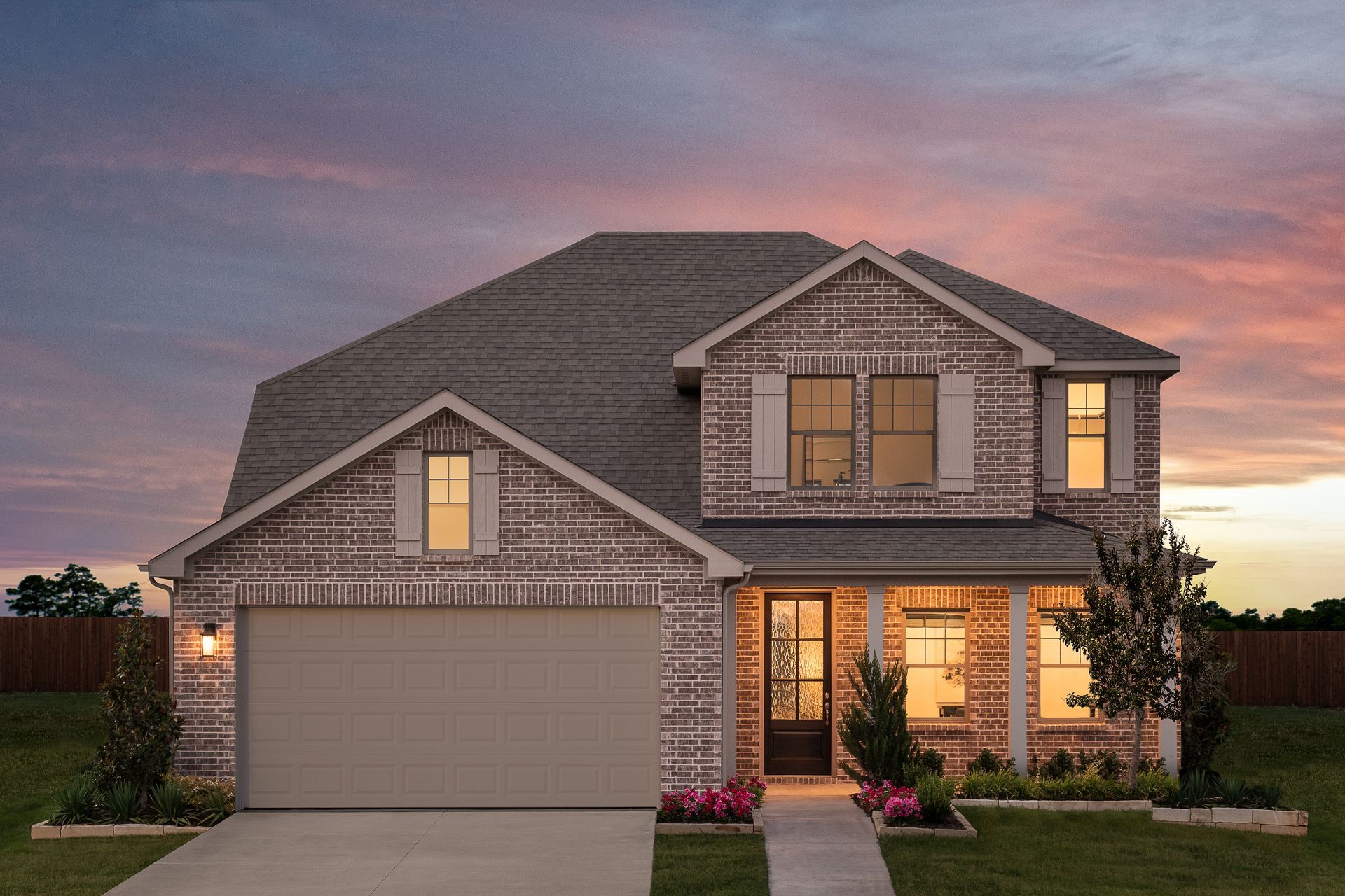Paul Taylor Homes Neighborhood Entrance | Devonshire Living | Forney, TX 75126
