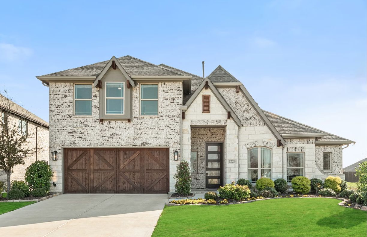 Paul Taylor Homes Neighborhood Entrance | Devonshire Living | Forney, TX 75126