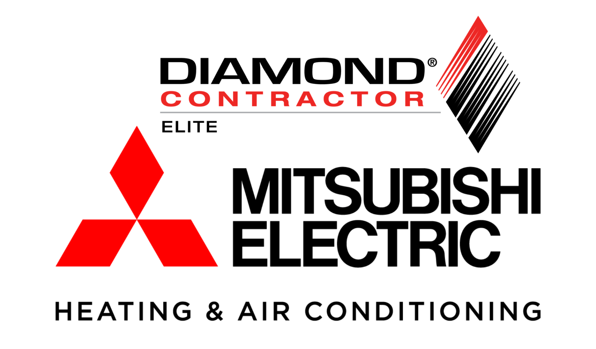 Jeff's HVAC, Diamond Elite Contractor, Mitsubishi