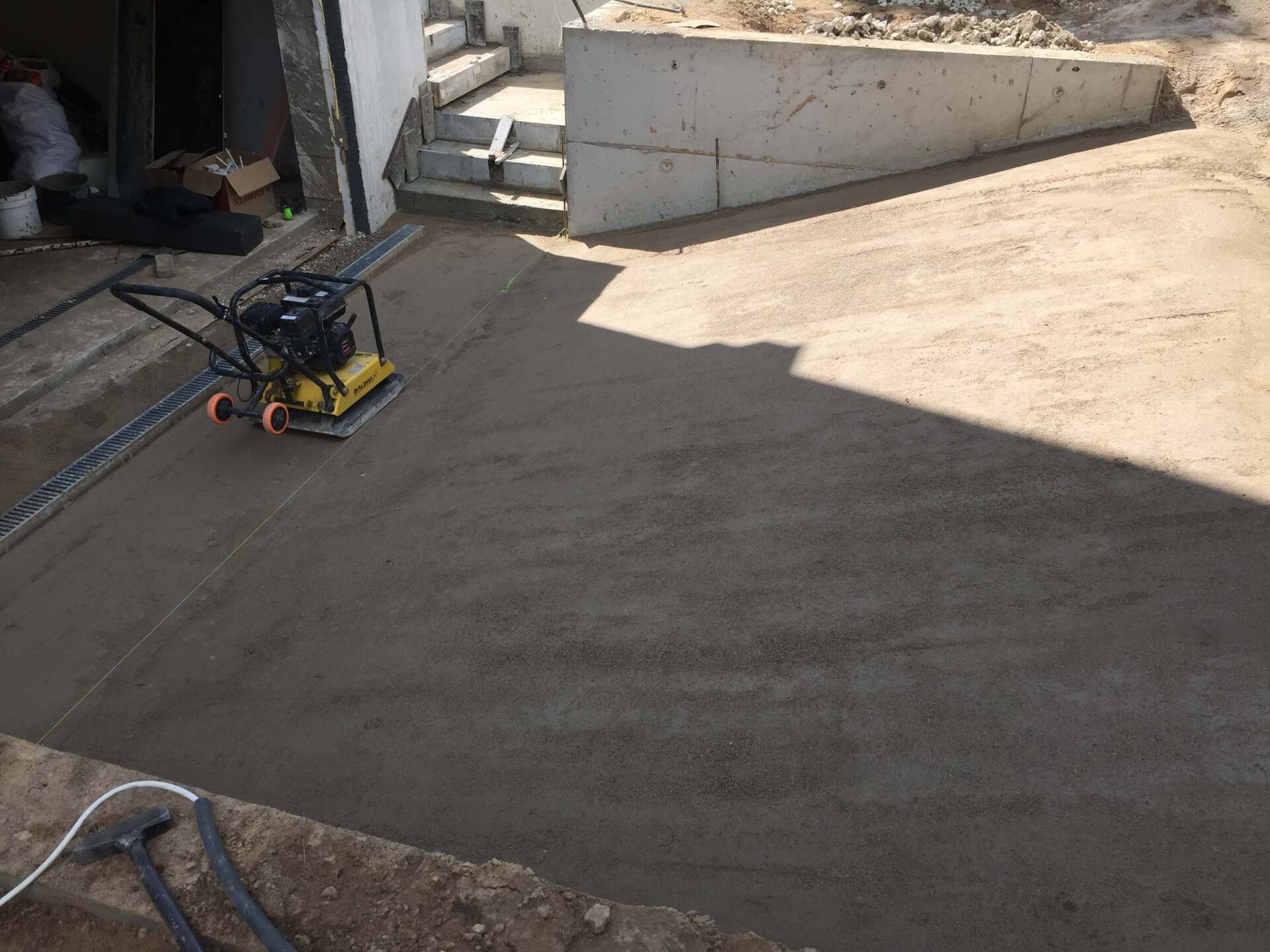 Monolitinių sienų betonavimas