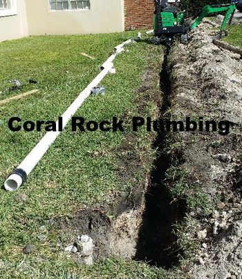 Sewer Drain Line PVC Pipe Replacement