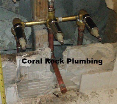 Coral Rock Plumbing Shower repair, leaking shower valve, leaking shower, Palm Bay FL, Melbourne, FL, Sebastian, FL Orlando FL