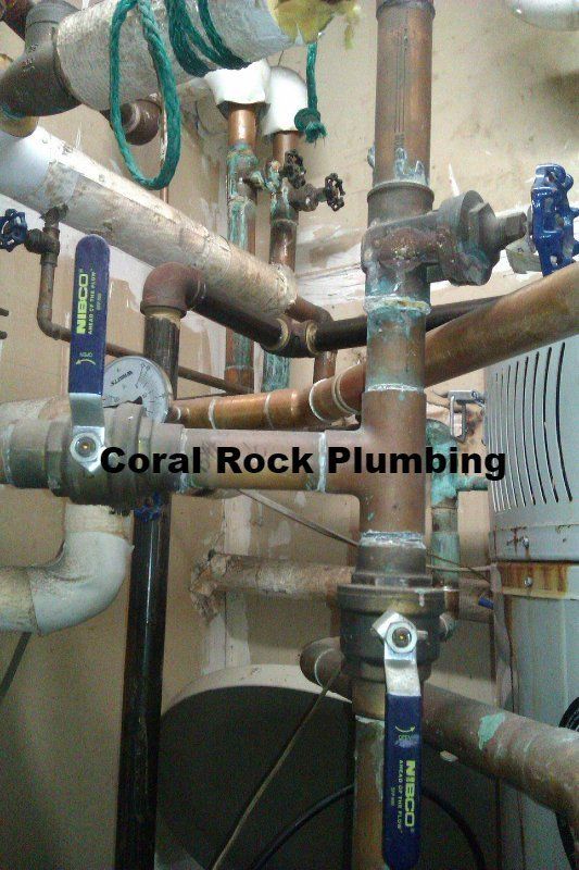Copper Piping Commercial hot water heaters