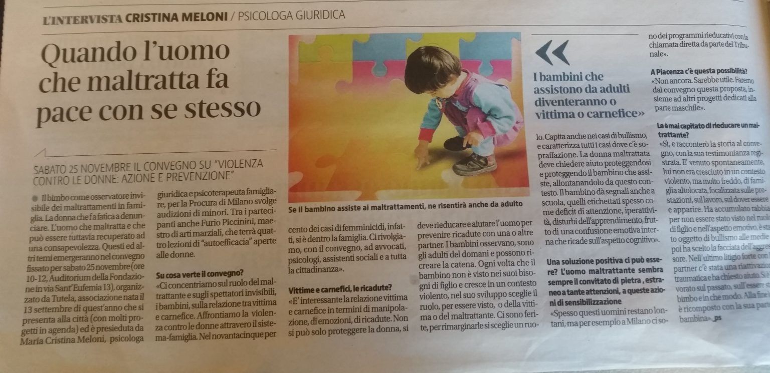 A newspaper article titled 