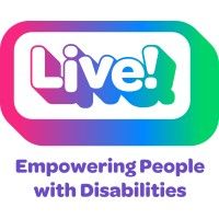 The logo for live ! empowering people with disabilities.