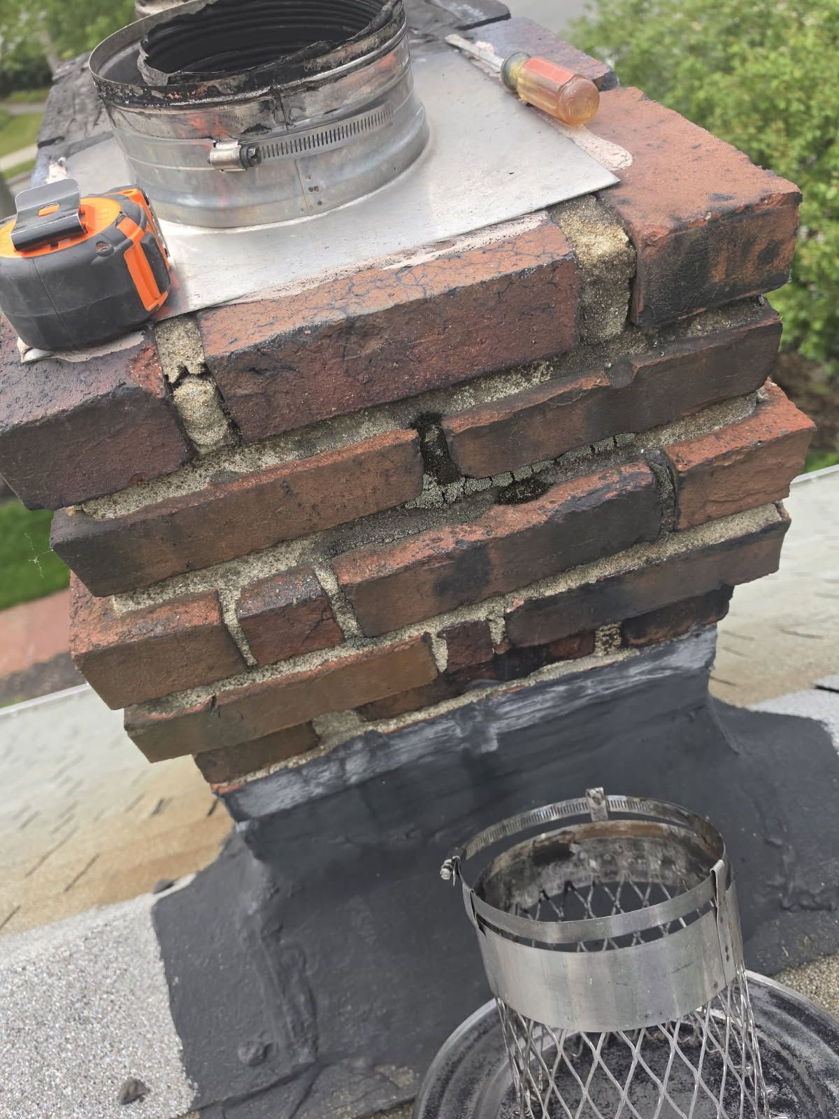 Before roof repair
