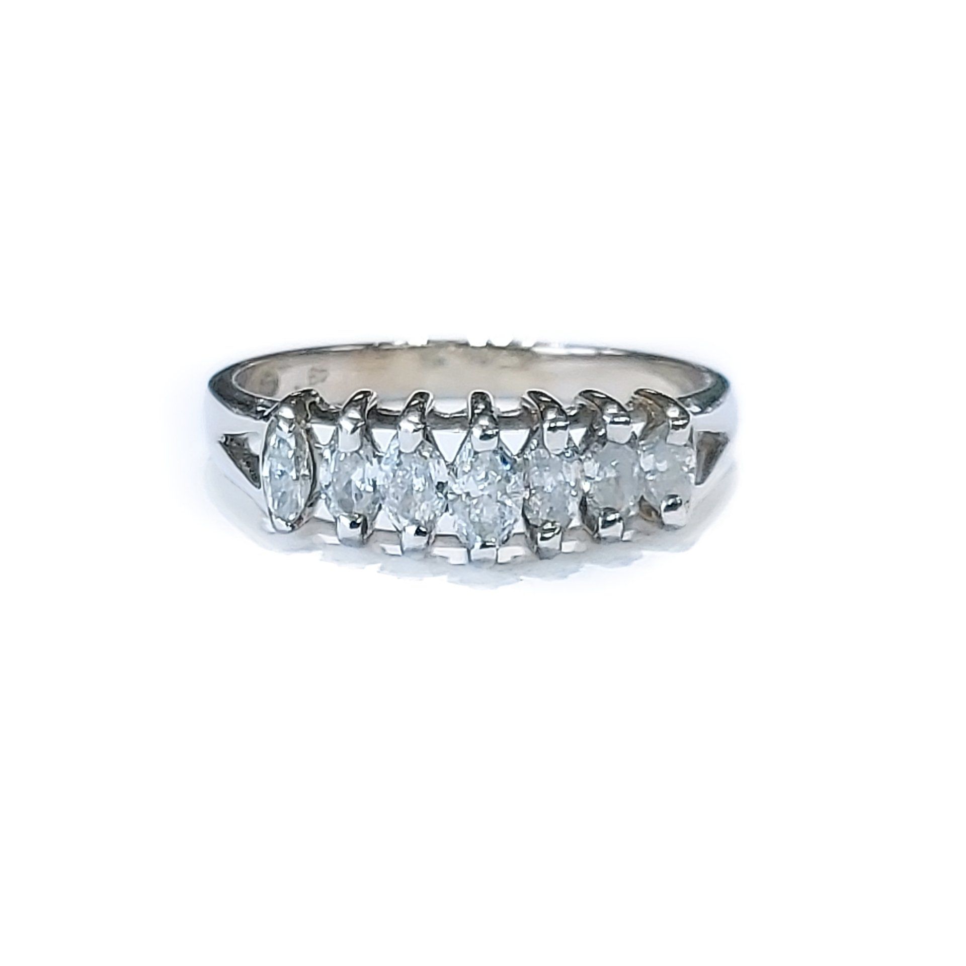 Diamond Marquise Band