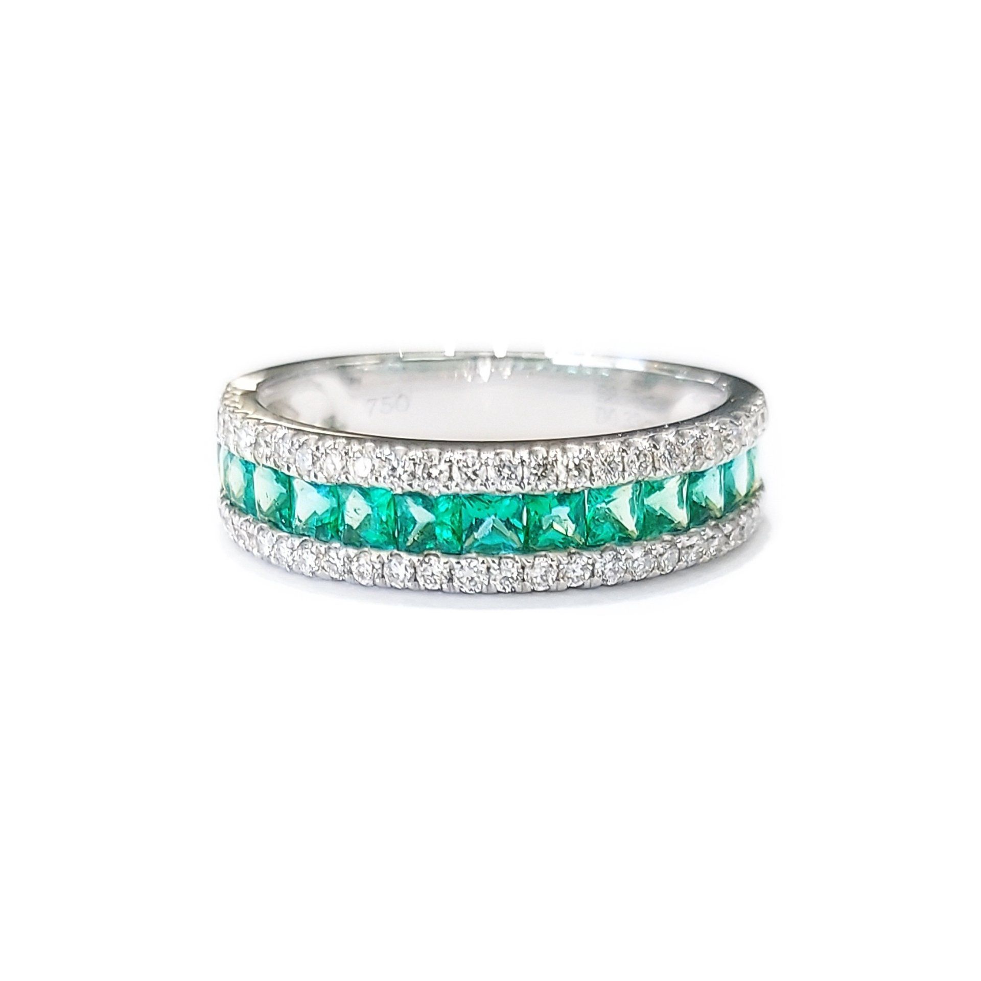 Emerald and Diamond Band