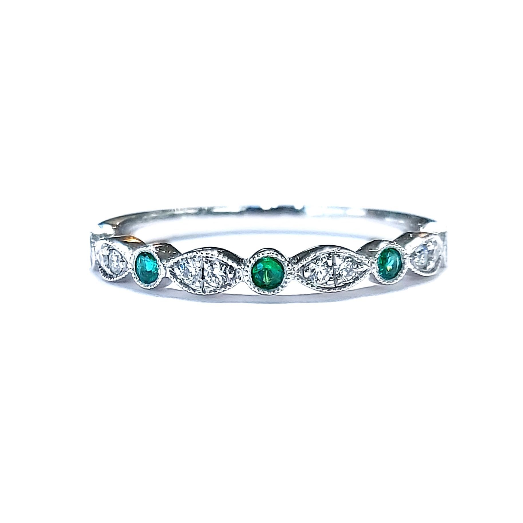 Emerald and Diamond Band