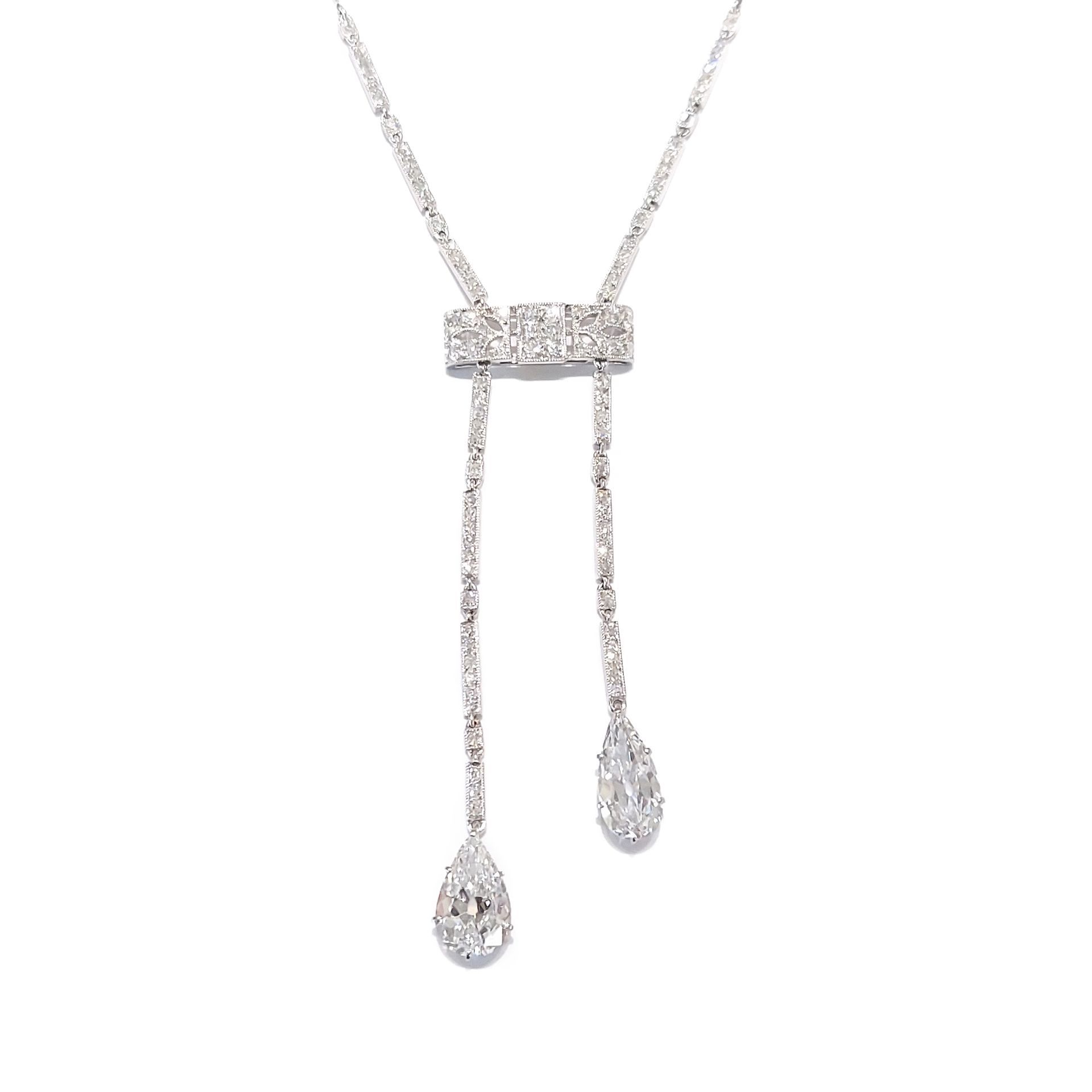 Antique Diamond Necklace