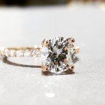 Rose Gold & Diamond Ring