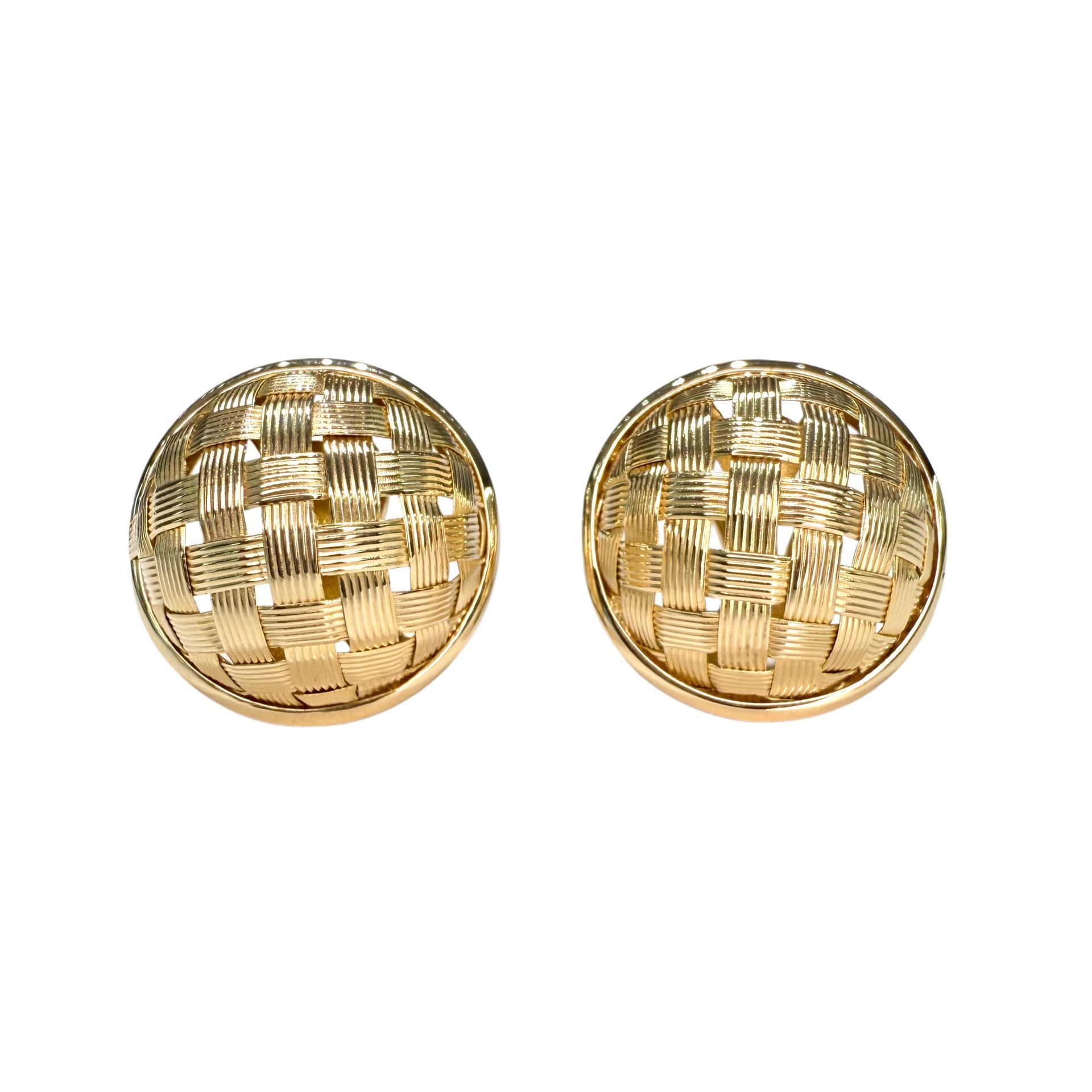 Woven Dome Earrings