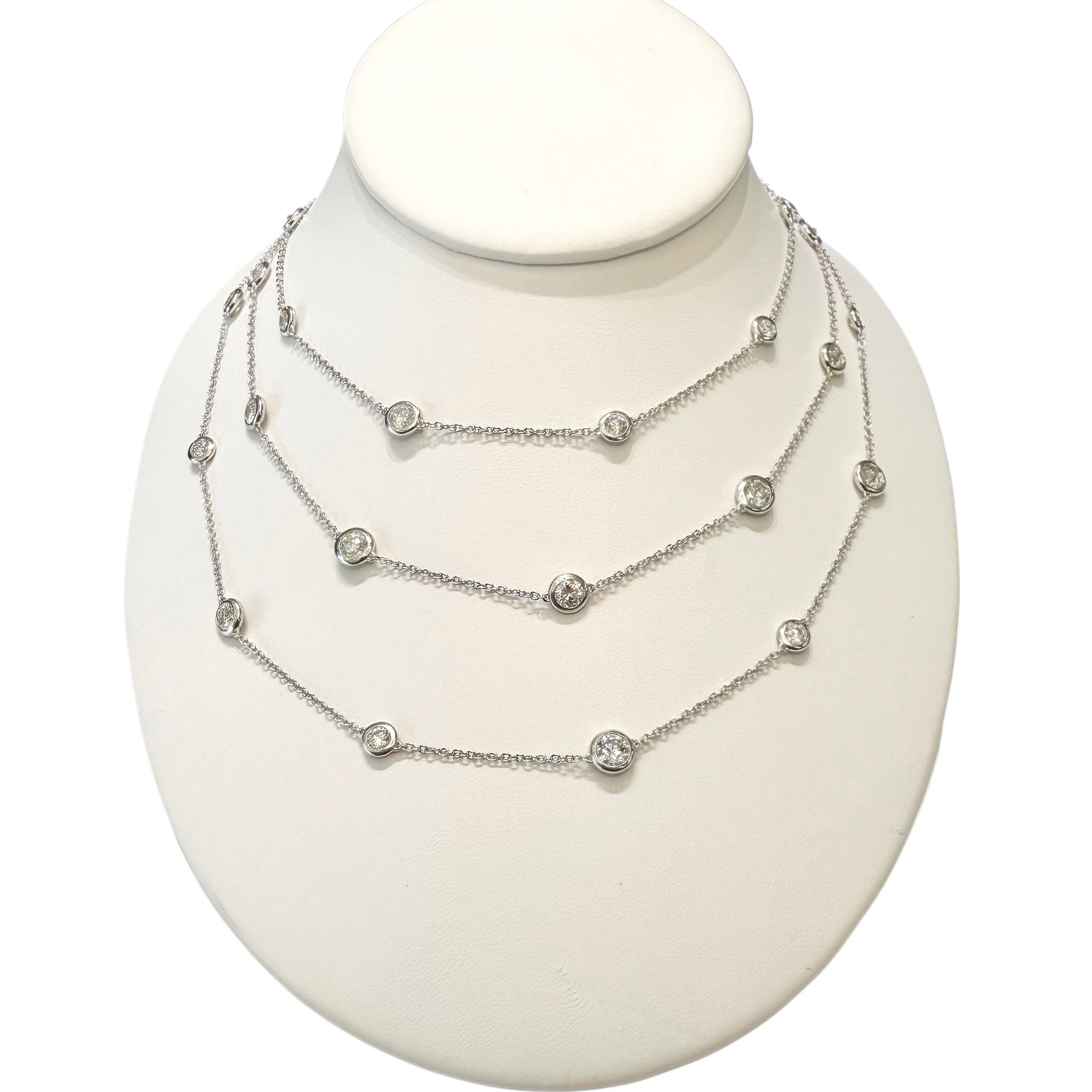Diamond by the Yard Necklace