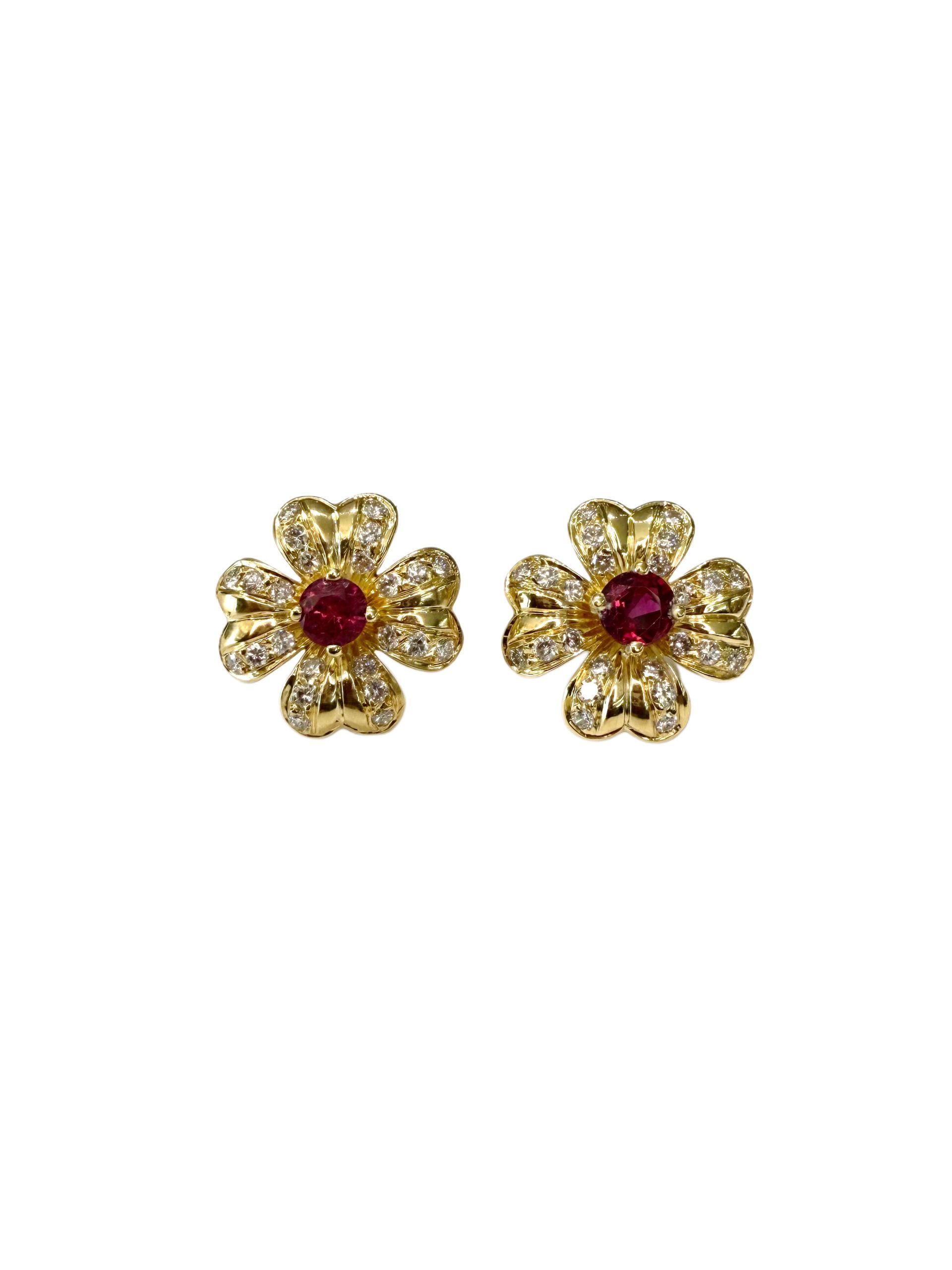 Ruby Earrings
