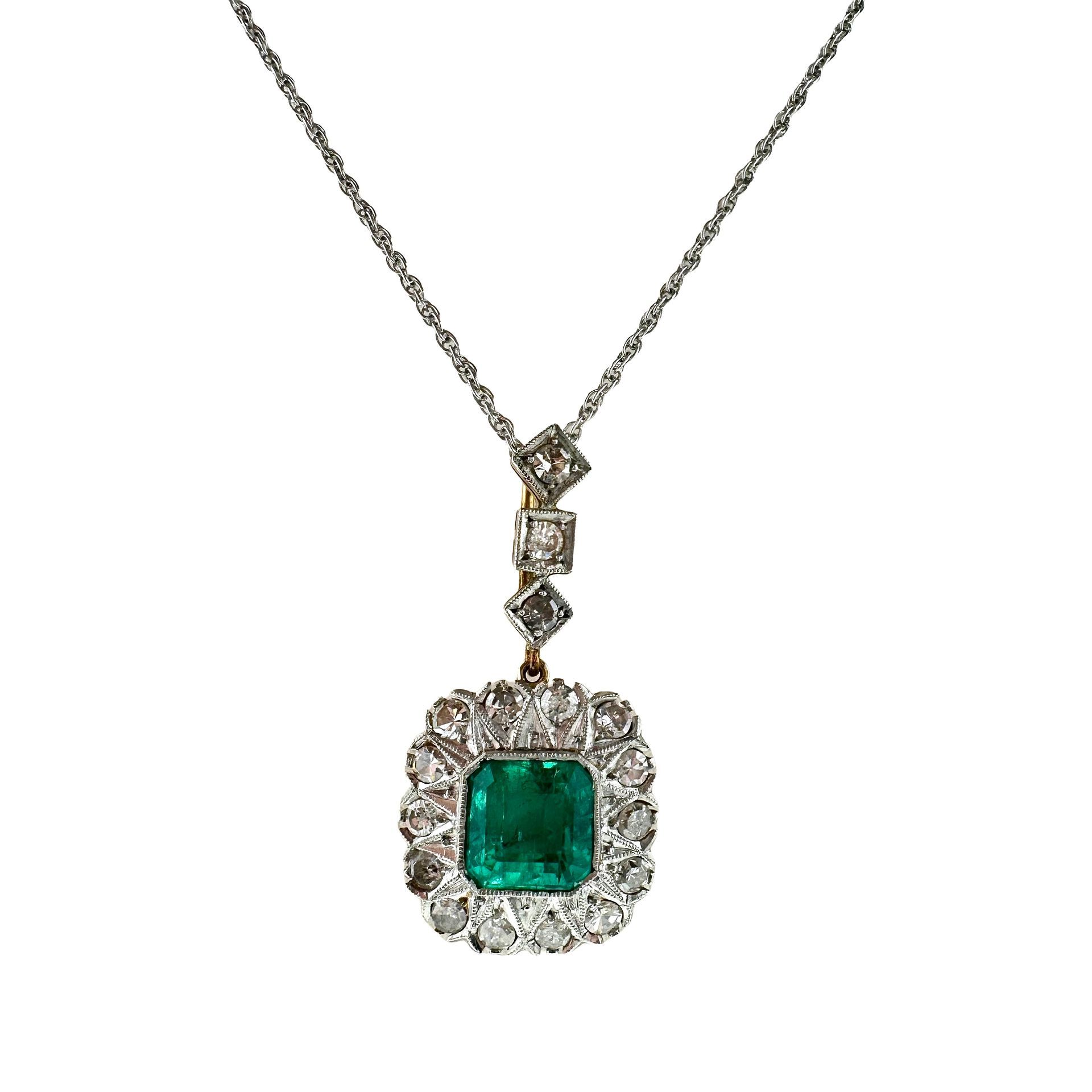 Emerald Pendant