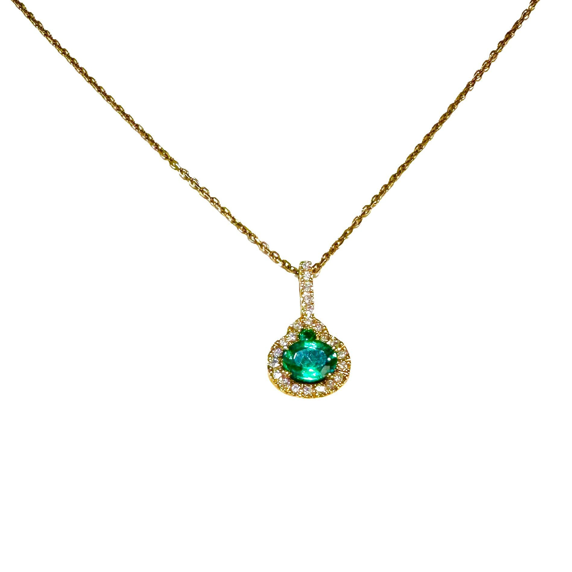 Emerald Pendant