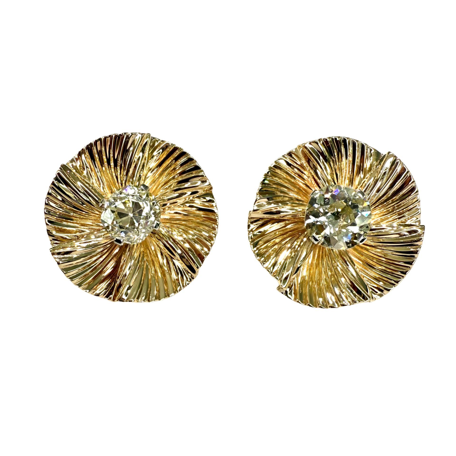 Vintage Diamond Earrings