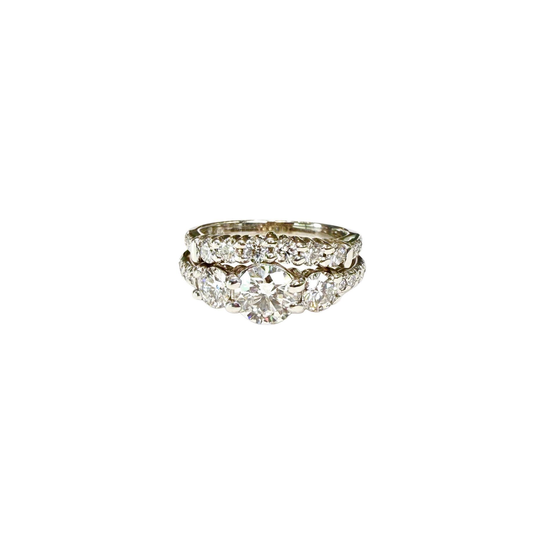 Jose Hess Diamond Wedding Set