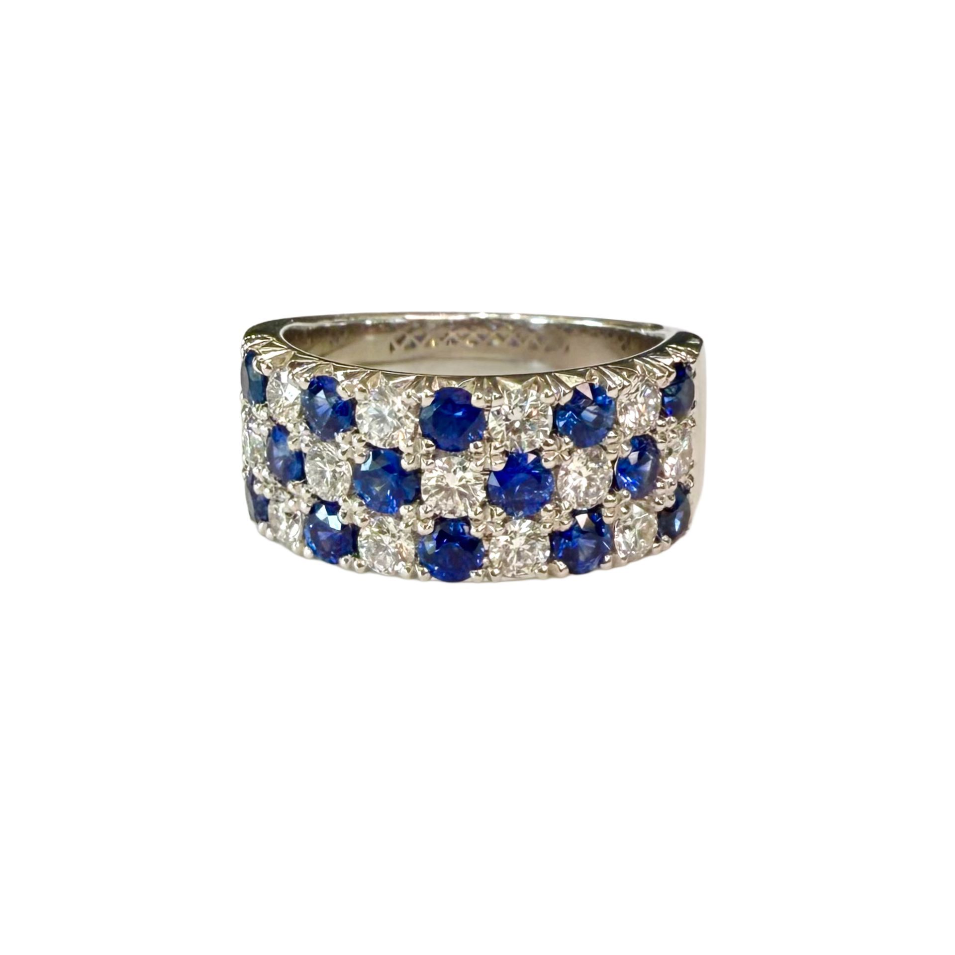 Diamond & Sapphire Ring