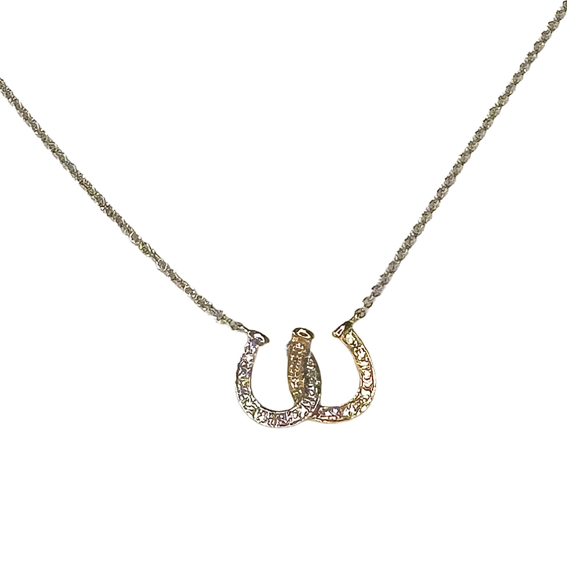 Diamond Horseshoe Pendant