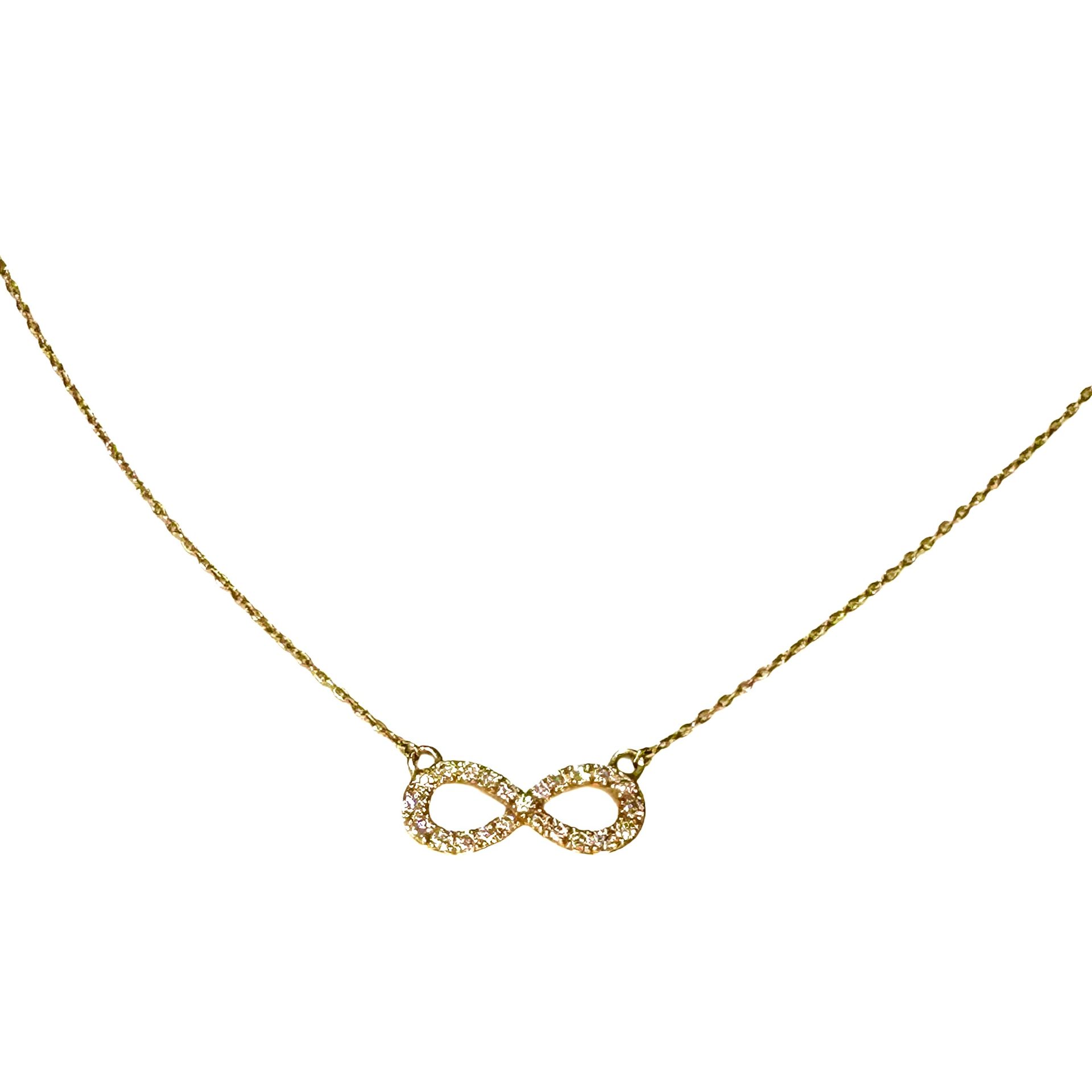 Diamond Infinity Pendant